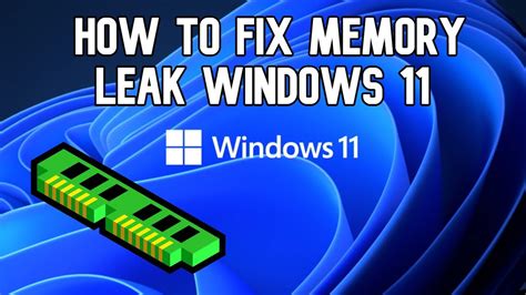 windows 10 memory leak|How to Fix Windows 10 Memory Leak 